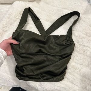 Medium Halter crop top from Urban Outfitters never worn!!